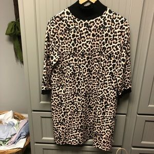 Zara Leopard Print dress